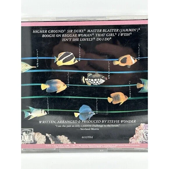 Original Musiquarium  I by Wonder, Stevie  Volume 1 and Volume 2 CD  d-33 - Picture 7 of 8